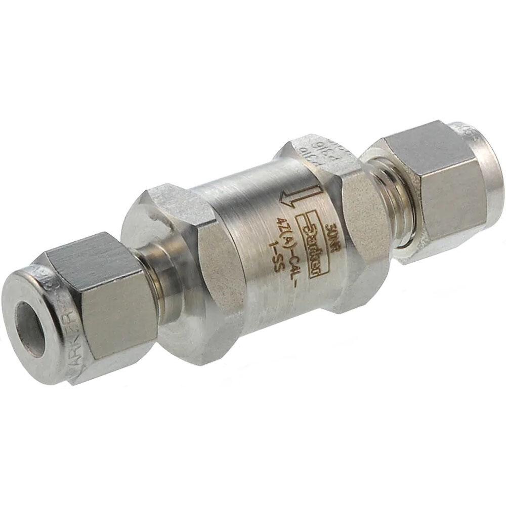 Check Valve: 1/8" Pipe