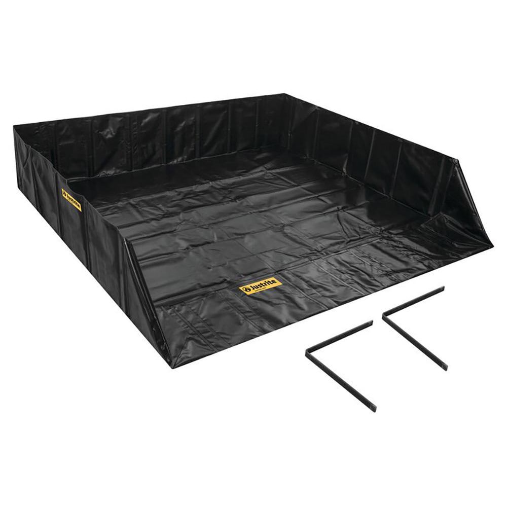 Justrite® - Collapsible Berms & Pools: Spill Berm | MSC Direct