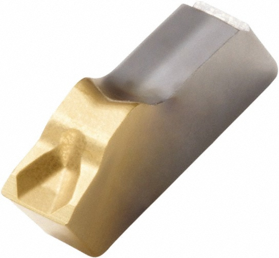 Cutoff Insert: 150.10-2.5N-16 CP500, Carbide, 2.49 mm Cutting Width