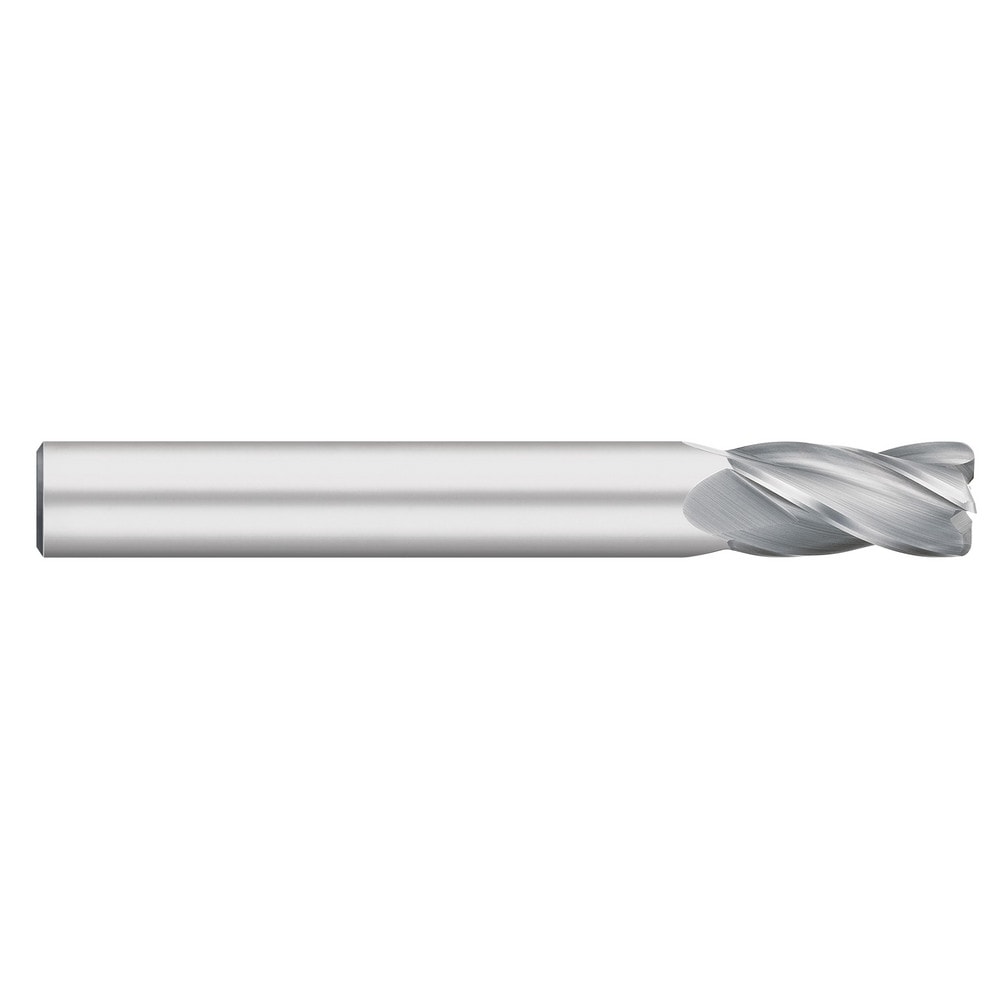 Corner Radius & Corner Chamfer End Mills; Mill Diameter (Inch): 1/2in ; Mill Diameter (Decimal Inch): 0.5000in ; Number Of Flutes: 4 ; Length of Cut (Inch): 1in ; Single Or Double End: Single ; End Mill Material: Solid Carbide