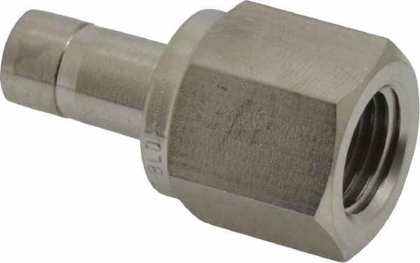 Compression Tube Adapter: 1/4" Thread, Tube x FNPT