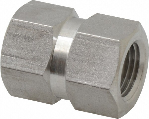 Pipe Coupling: 1/8" Fitting, 316 Stainless Steel