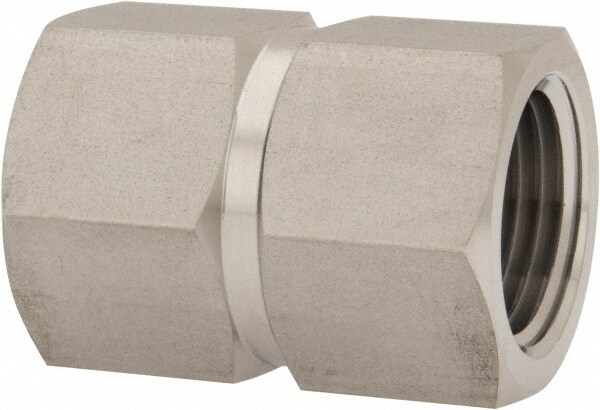 Pipe Coupling: 1/2" Fitting, 316 Stainless Steel
