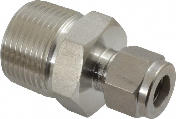 Ham-Let 3002007 Compression Tube Connector: 3/4" Thread, Compression x MNPT Image