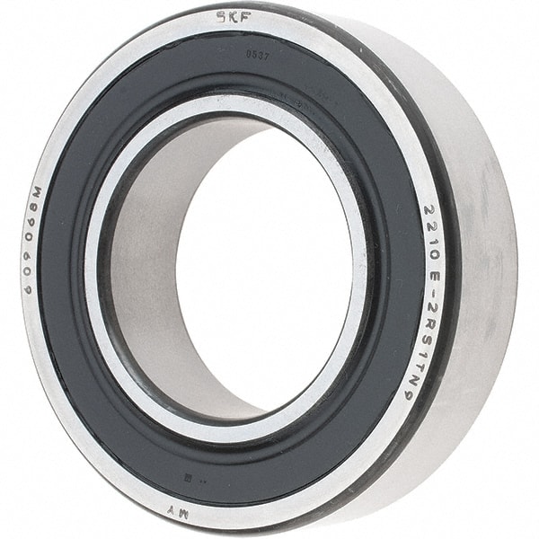 SKF self aligning ball bearing 2210 E-2RS1TN9 double row inner diameter 50mm outer diameter 90mm width 23mm sealed