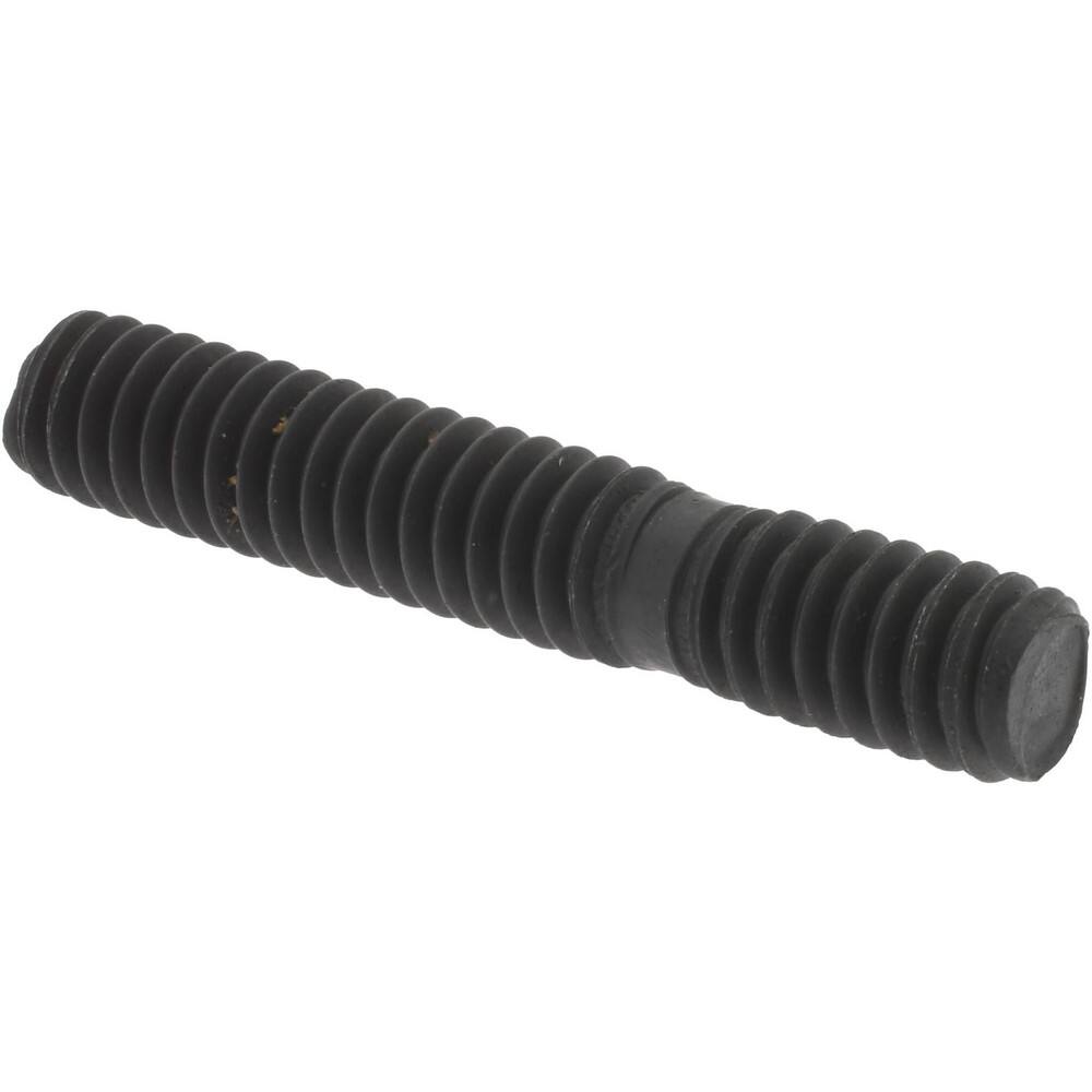 Unequal Double Threaded Stud: 1/4-20 Thread, 1-1/2" OAL
