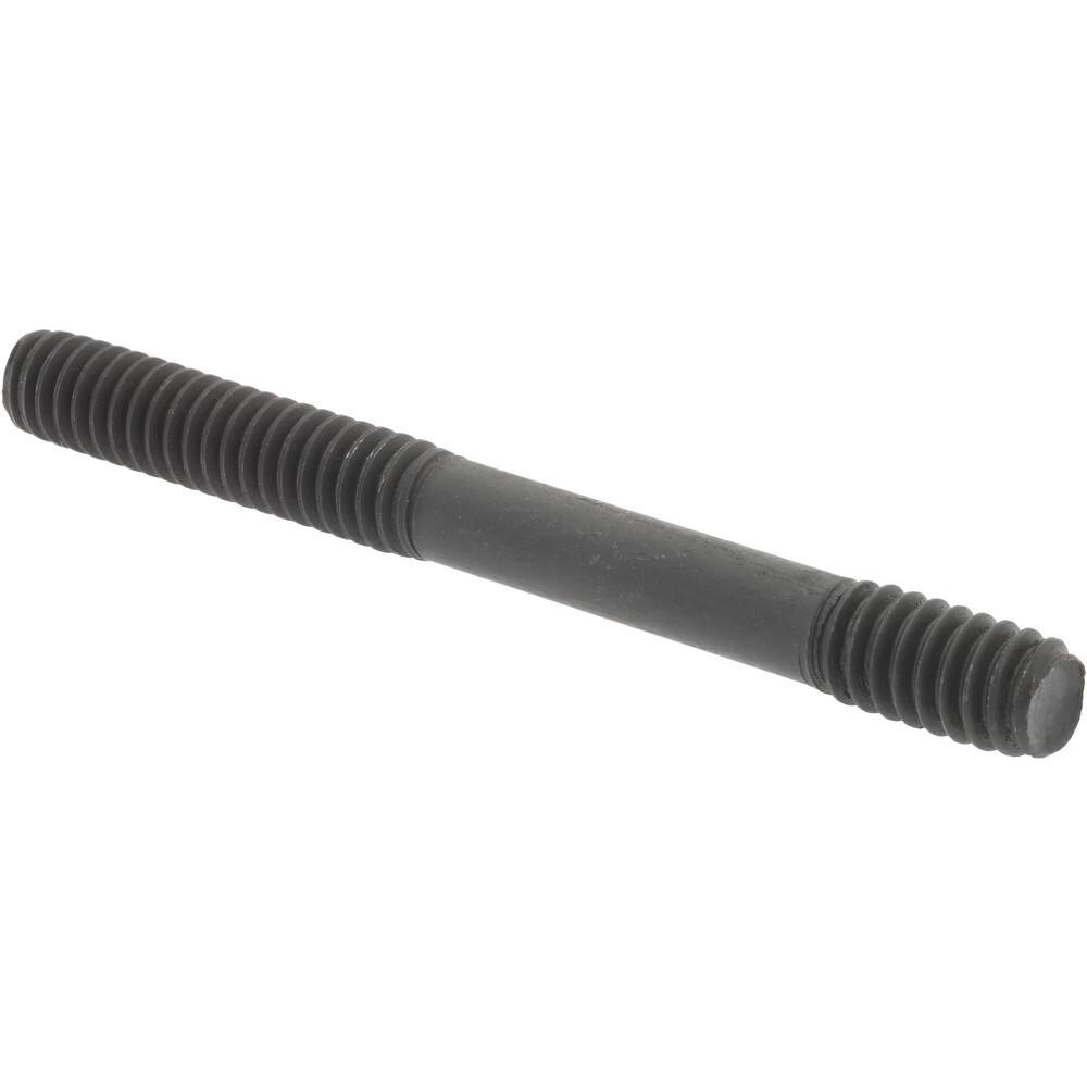 Unequal Double Threaded Stud: 1/4-20 Thread, 2-1/2" OAL