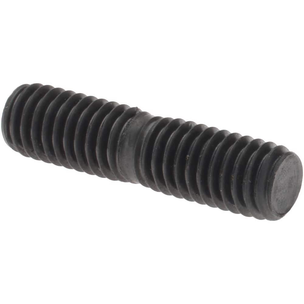Unequal Double Threaded Stud: 3/8-16 Thread, 1-1/2" OAL