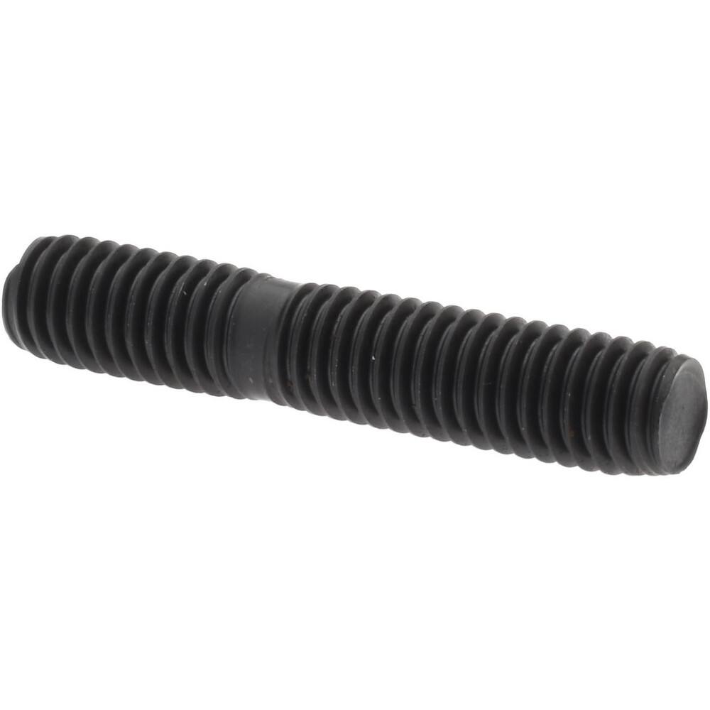 Unequal Double Threaded Stud: 3/8-16 Thread, 2" OAL