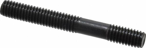 Made in US Pack of 2 Carbon Steel Stud Black Oxide Finish 110mm Length M12-1.75 Threads 39mm Threaded Lengths Ends Threaded Equally