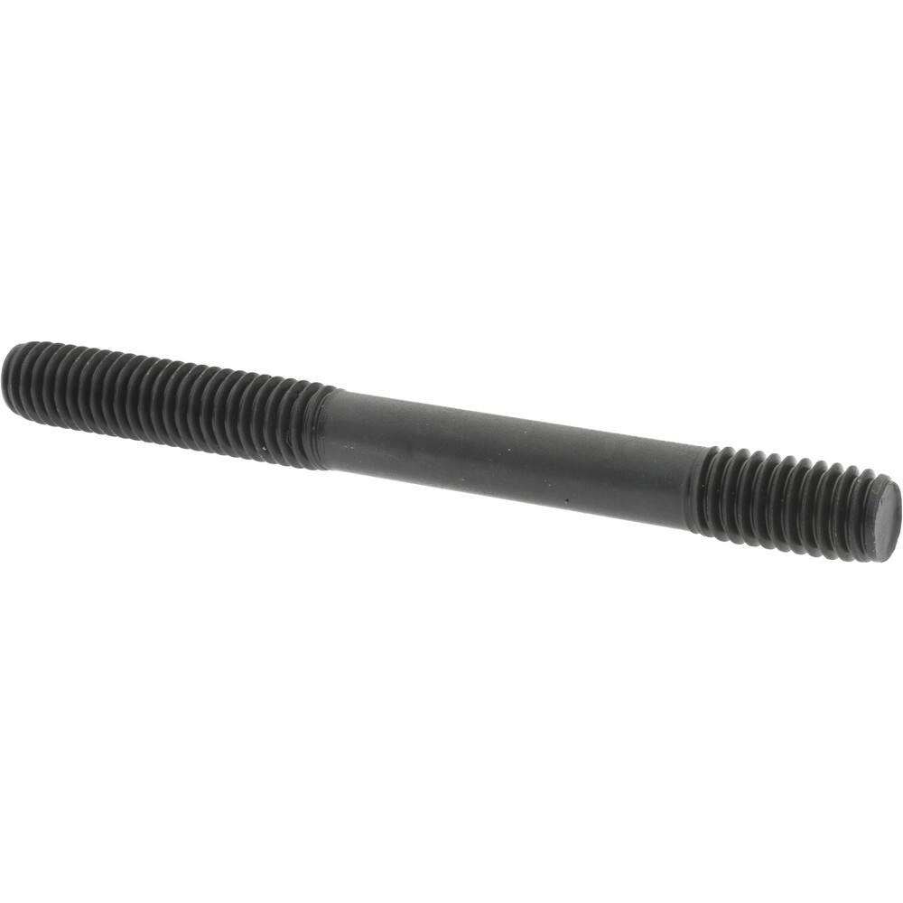 Unequal Double Threaded Stud: 3/8-16 Thread, 4" OAL