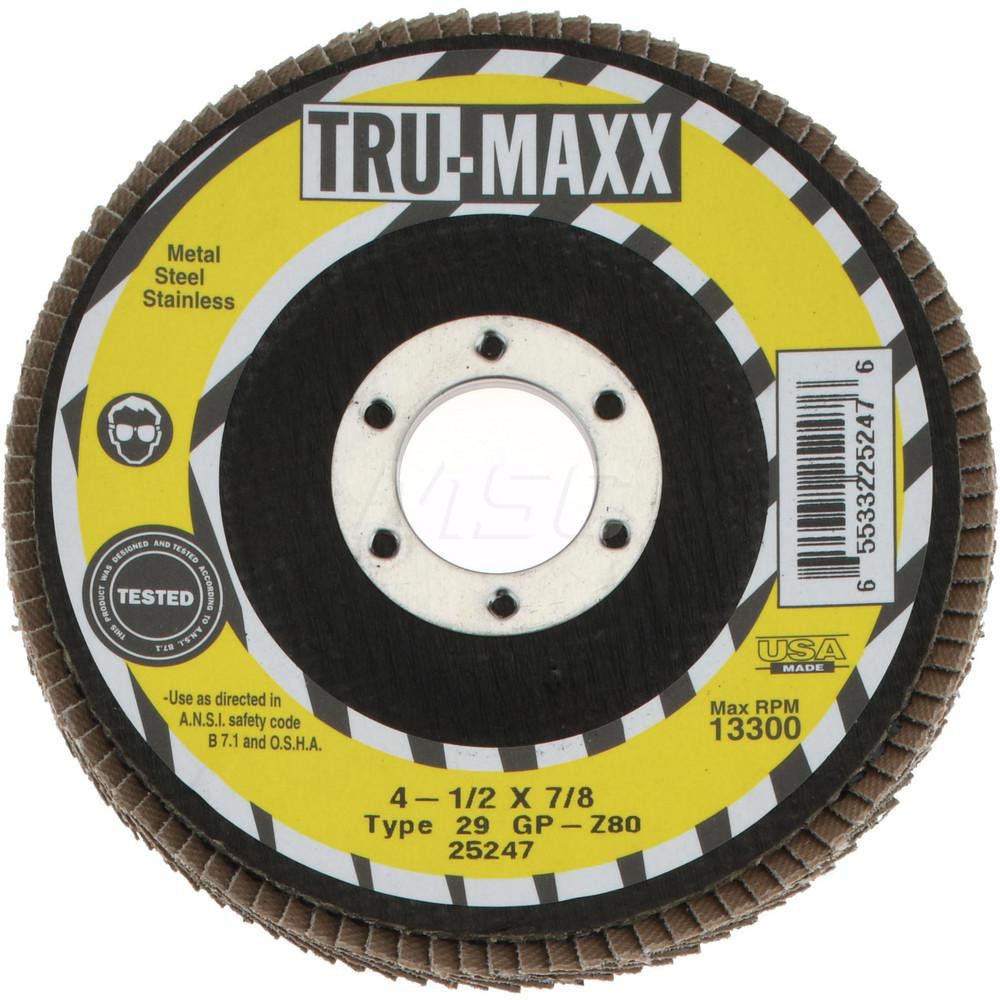 Sait - Flap Disc: 4-1/2