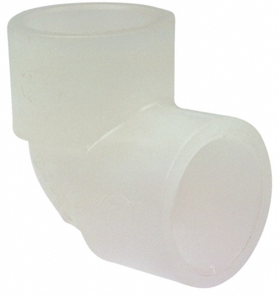 NIBCO CN02000 3/4" Polypropylene Plastic Pipe 90° Elbow Socket Image