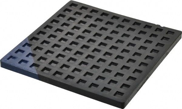 6" Long x 6" Wide x 5/16" Thick, Nitrile, Machinery Leveling Pad & Mat