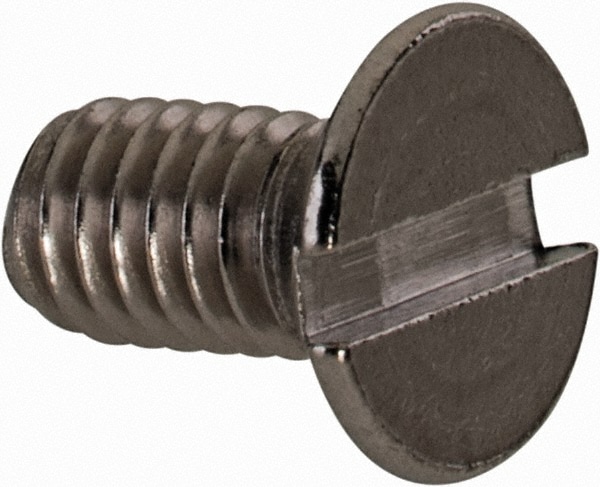 Value Collection MASFM0040008CP Machine Screw: Flat Head, Slotted Image