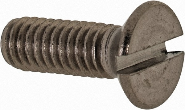 Value Collection MASFM0040012CP Machine Screw: Flat Head, Slotted Image