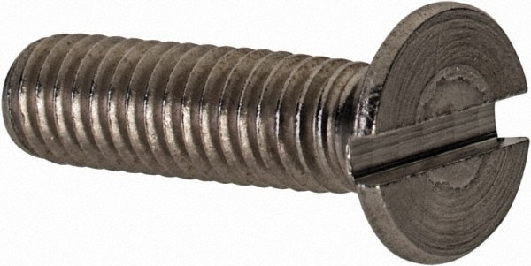 Value Collection MASFM0040016CP Machine Screw: Flat Head, Slotted Image