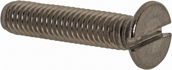 Value Collection MASFM0040020CP Machine Screw: Flat Head, Slotted Image