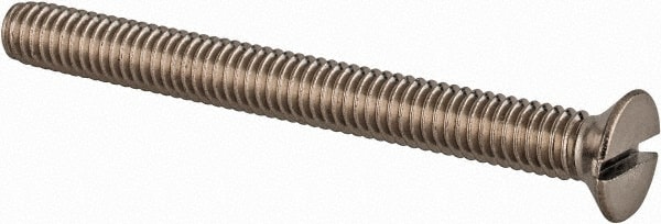 Value Collection MASFM0040040CP Machine Screw: Flat Head, Slotted Image