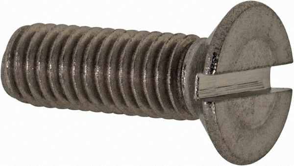 Value Collection MASFM0050016CP Machine Screw: Flat Head, Slotted Image