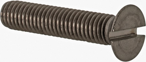 Value Collection MASFM0050025CP Machine Screw: Flat Head, Slotted Image