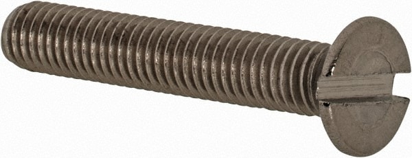 Value Collection MASFM0050030CP Machine Screw: Flat Head, Slotted Image