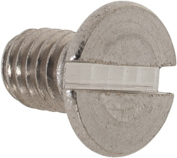 Value Collection MASFM0060010CP Machine Screw: Flat Head, Slotted Image