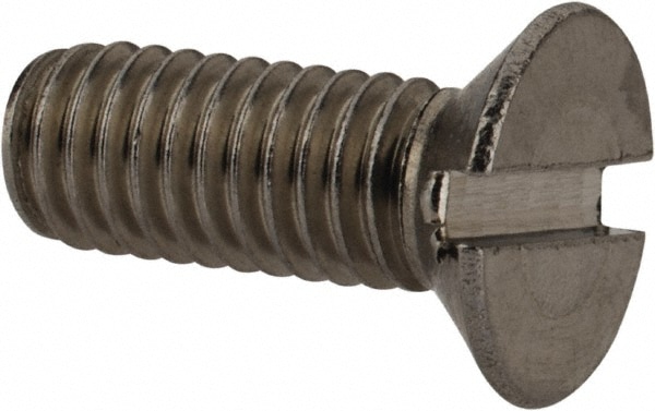 Value Collection MASFM0060016CP Machine Screw: Flat Head, Slotted Image