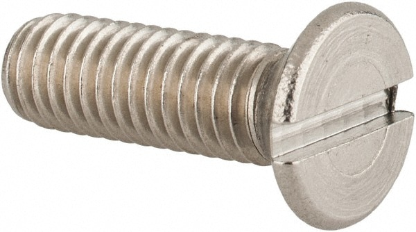 Value Collection MASFM0060020CP Machine Screw: Flat Head, Slotted Image