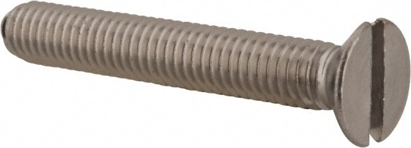 Value Collection MASFM0060040CP Machine Screw: Flat Head, Slotted Image