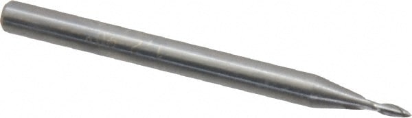 Magafor 88809001200 90° 0.0472" Diam 1-1/2" OAL 2-Flute Solid Carbide Spotting Drill Image