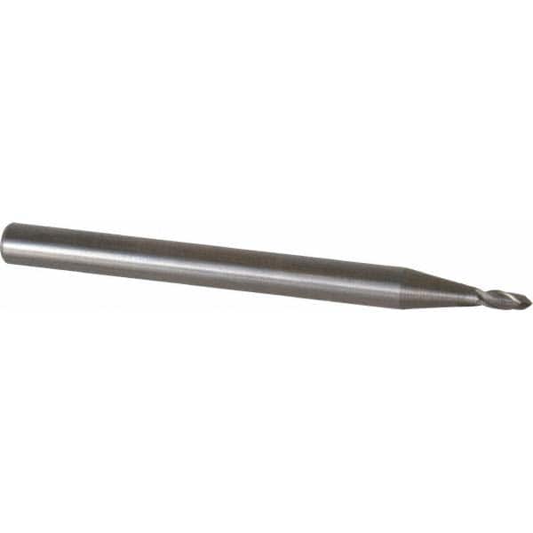 Magafor 88809001400 90° 0.0551" Diam 1-1/2" OAL 2-Flute Solid Carbide Spotting Drill 