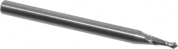 Magafor 88809001500 90° 0.0591" Diam 1-1/2" OAL 2-Flute Solid Carbide Spotting Drill Image