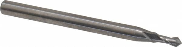 Magafor 88809002000 90° 0.0787" Diam 1-1/2" OAL 2-Flute Solid Carbide Spotting Drill 