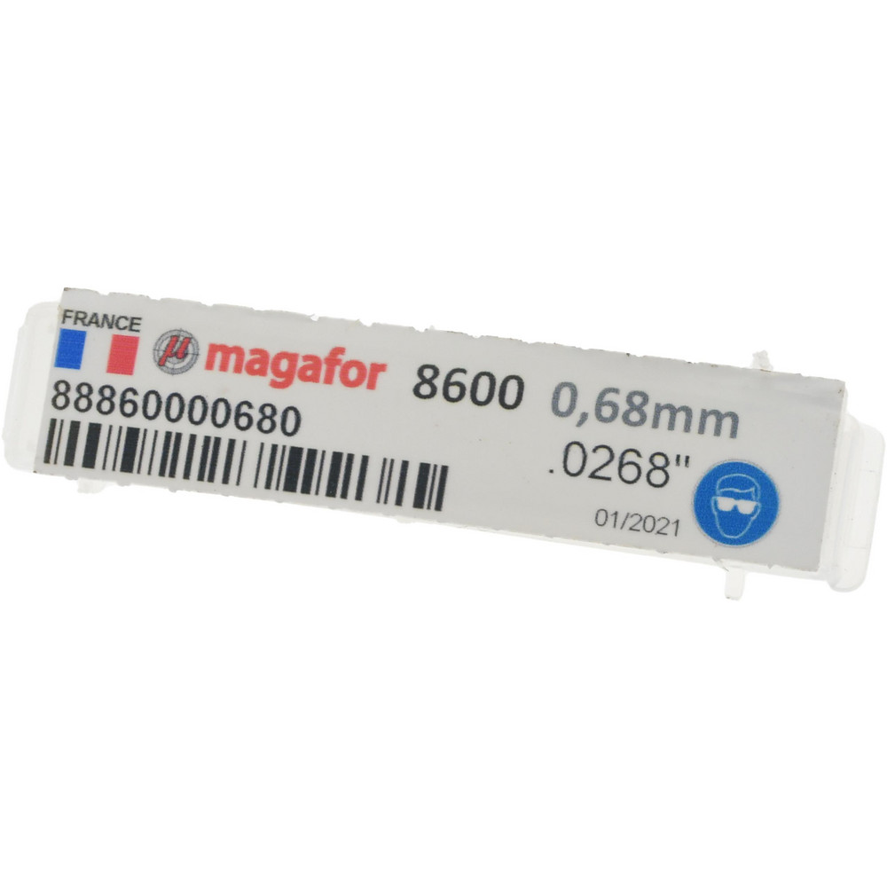 Magafor Chucking Reamer 0.0268" Dia, 1.3000" OAL, 0.2750" Flute