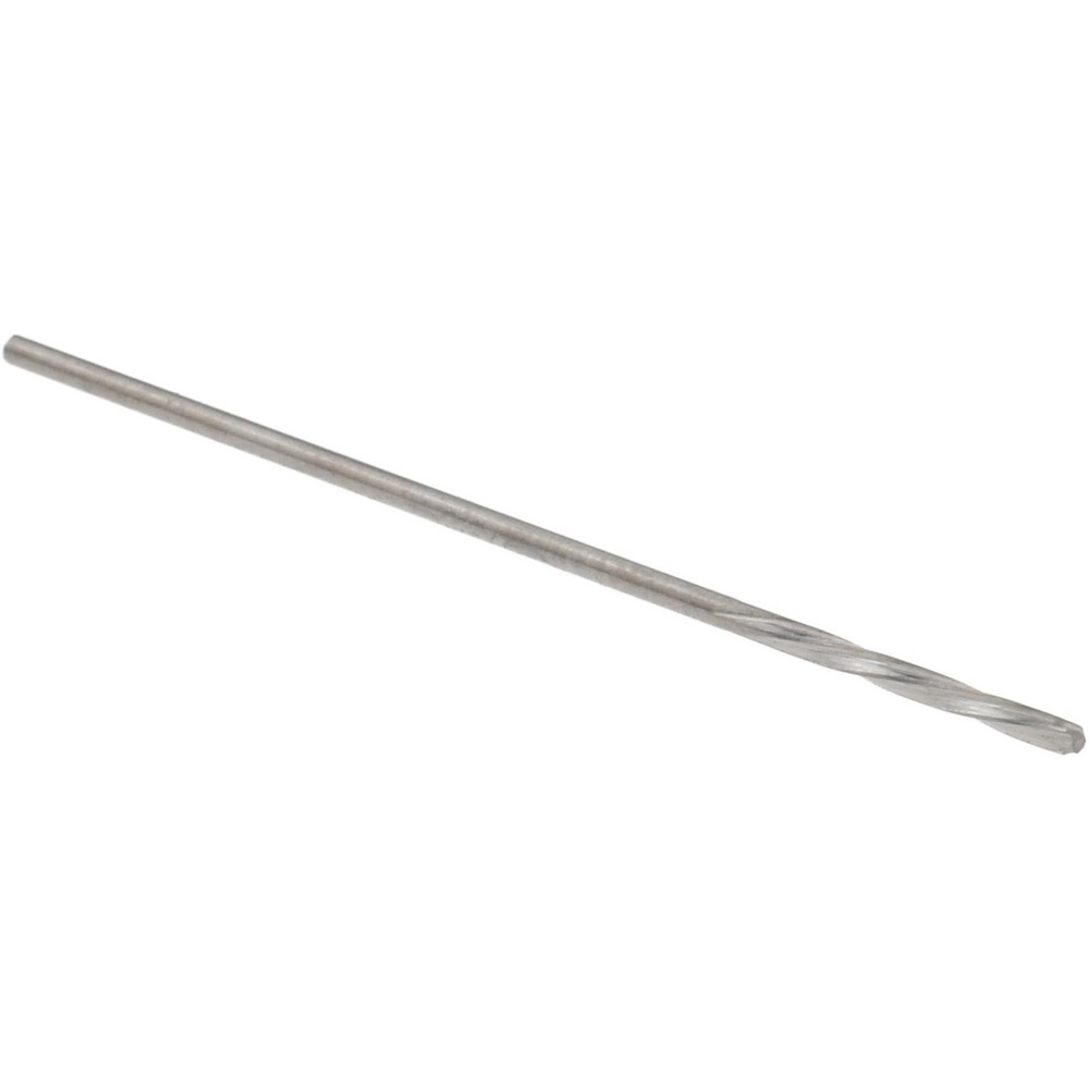 Chucking Reamer: 0.78 mm Dia, 1-5/16" OAL, 9/32" Flute Length, Spiral Flute, Straight-Cylindrical Shank, Solid Carbide
