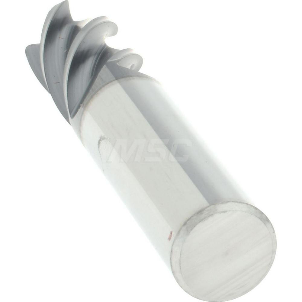 Accupro - Corner Radius End Mill: 3/8" Dia, 5/8" LOC, 0.0450" Radius, 4