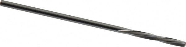 Magafor 88860001380 Chucking Reamer: 0.0543" Dia, 1-9/16" OAL, 25/64" Flute Length, Straight Shank, Solid Carbide Image