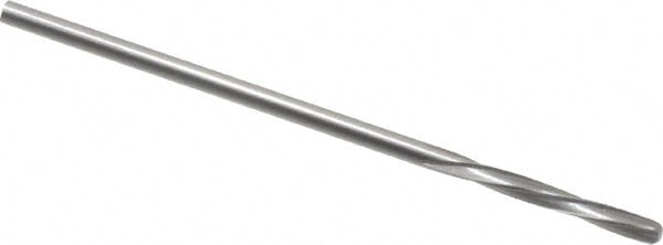 Magafor 88860001410 Chucking Reamer: 0.0555" Dia, 1-9/16" OAL, 25/64" Flute Length, Straight Shank, Solid Carbide Image