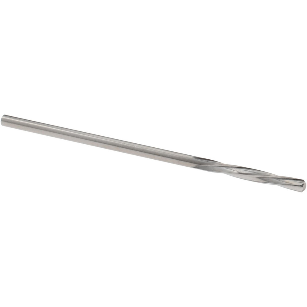 Chucking Reamer: 1.56 mm Dia, 1-31/32" OAL, 7/16" Flute Length, Spiral Flute, Straight-Cylindrical Shank, Solid Carbide
