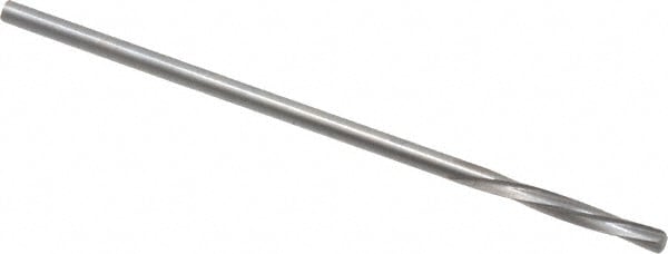 Magafor 88860001670 Chucking Reamer: 0.0657" Dia, 1-31/32" OAL, 7/16" Flute Length, Straight Shank, Solid Carbide Image