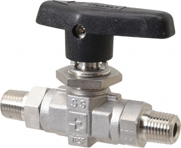 2-Way Manual Ball Valve: 1/4" Pipe