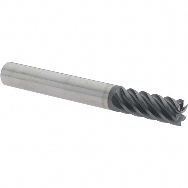 Iscar 5620998 Square End Mill: 5/16 Dia, 3/4 LOC, 5/16 Shank Dia, 2-1/2 OAL, 6 Flutes, Solid Carbide Image