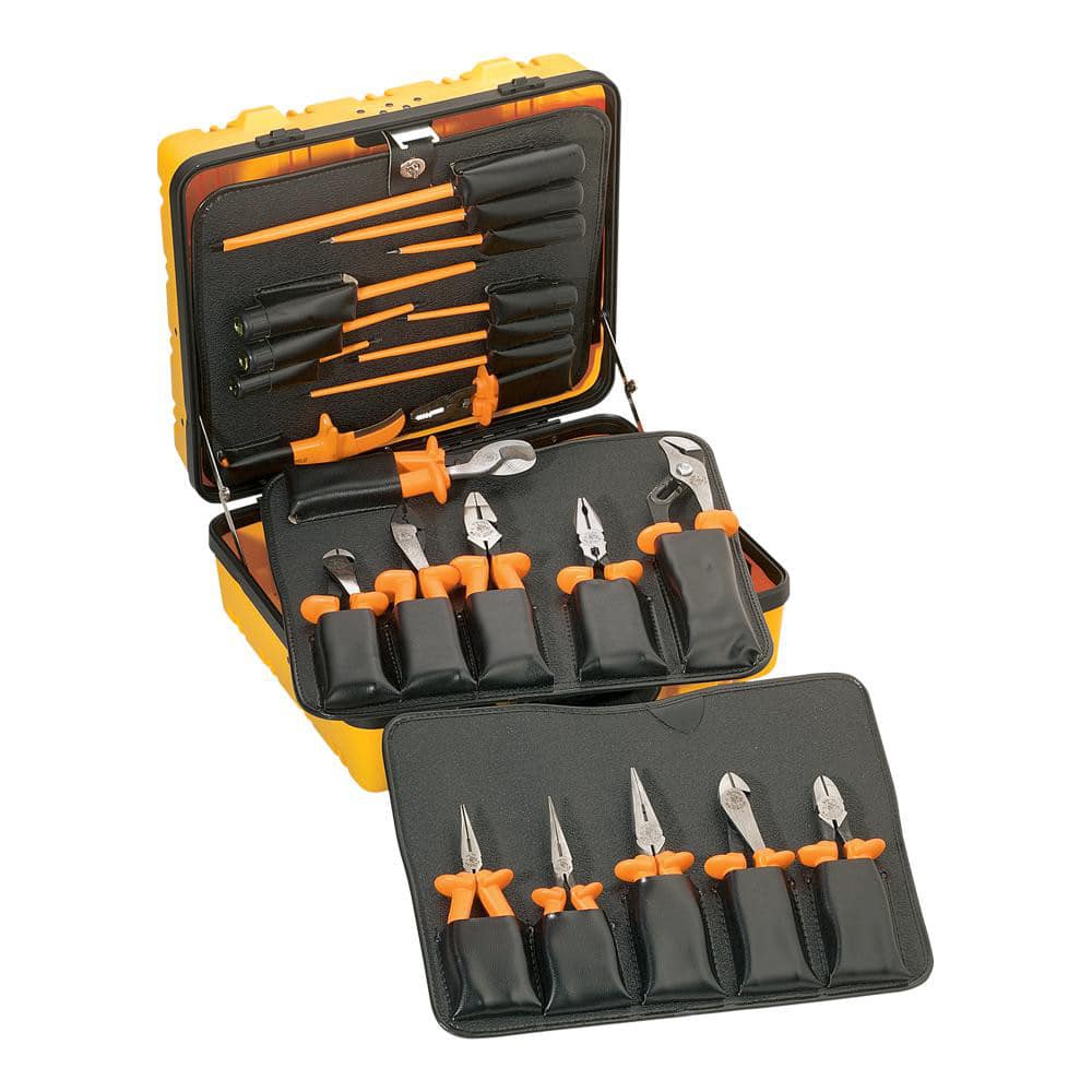 Combination Hand Tool Set: 22 Pc, Insulated Tool Set