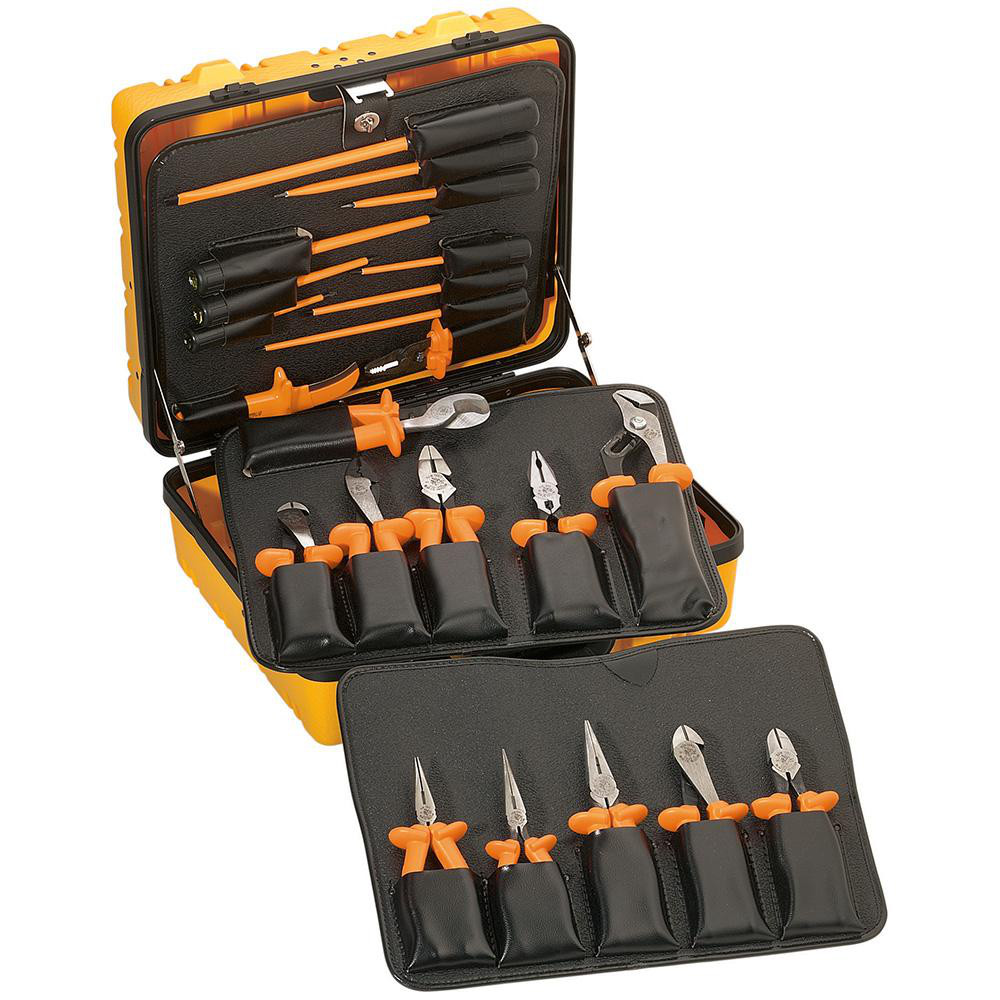 Combination Hand Tool Sets: Set Type: Insulated Tool Set; Number Of Pieces: 22; Measurement Type: Fractional Inch