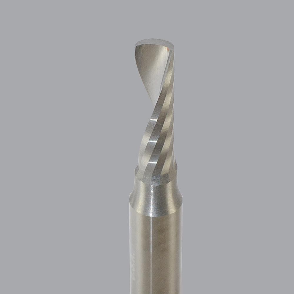 Onsrud 63-768 Spiral Router Bit: 0.1875" Dia, 0.625" LOC, 1/4" Shank Dia, Upcut Image