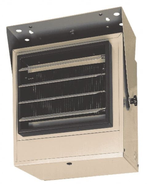 Fan Forced Unit Heater: 17065 Btu/h Heating Capacity, Three Phase, 480V