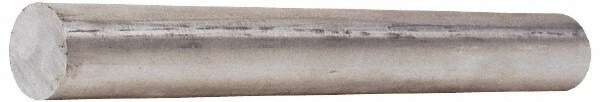 Aluminum Round Rod: 3' Long, Alloy 6061-T6