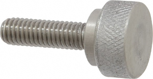 18-8 Stainless Steel Thumb Screw: #10-32, Knurled Head