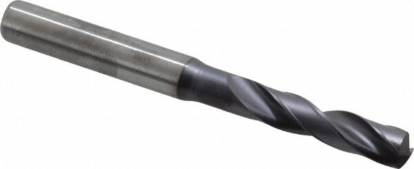 Screw Machine Length Drill Bit: 0.2677" Dia, 140 °, Solid Carbide